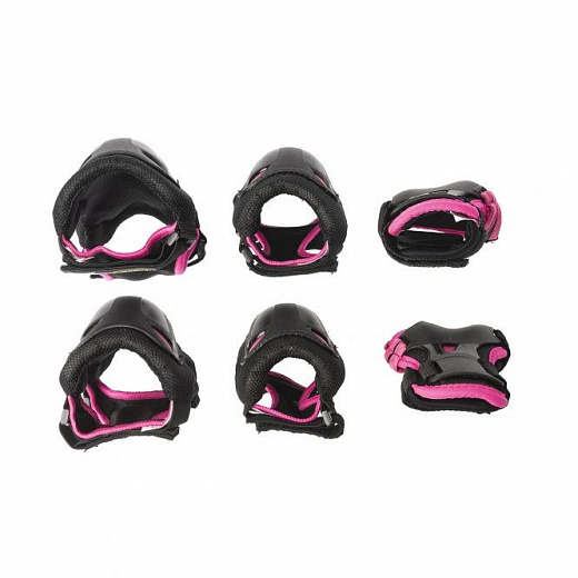 Rollerblade Skate Gear Junior 3-Pack - Black/Pink
